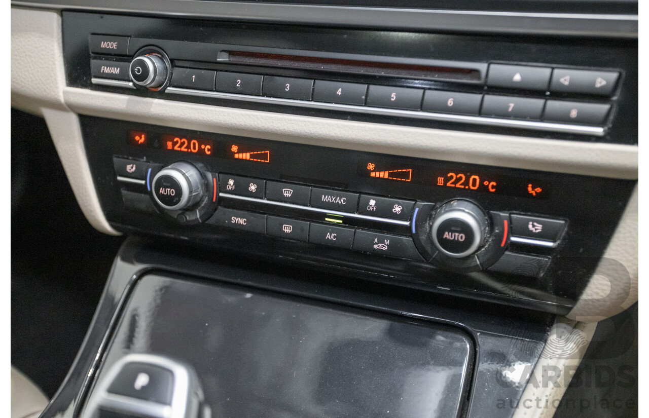 6/2015 BMW 535i M Sport F10 MY14 LCI 4D Sedan Blue Brillanteffekt Metallic Turbo 3.0L