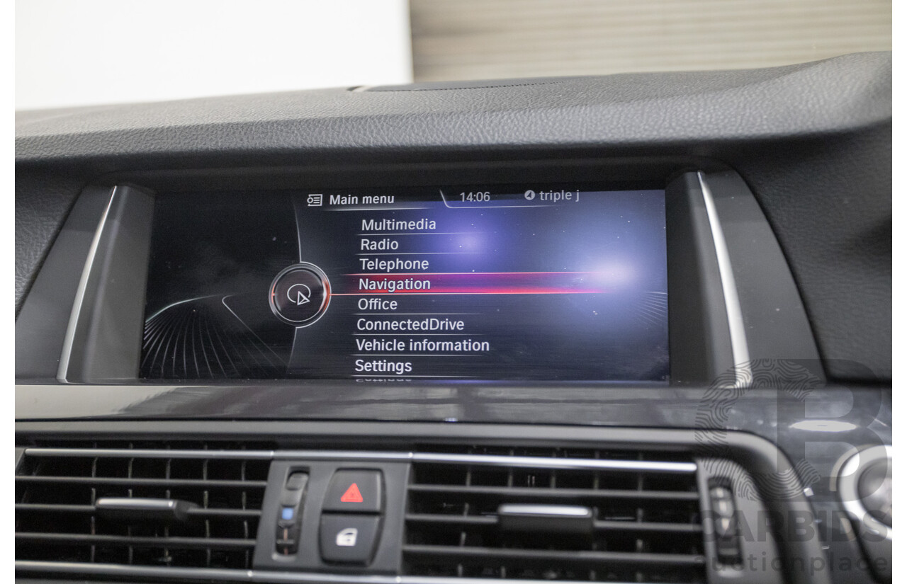 6/2015 BMW 535i M Sport F10 MY14 LCI 4D Sedan Blue Brillanteffekt Metallic Turbo 3.0L