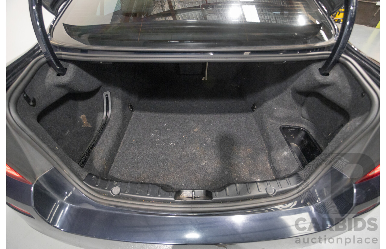 6/2015 BMW 535i M Sport F10 MY14 LCI 4D Sedan Blue Brillanteffekt Metallic Turbo 3.0L