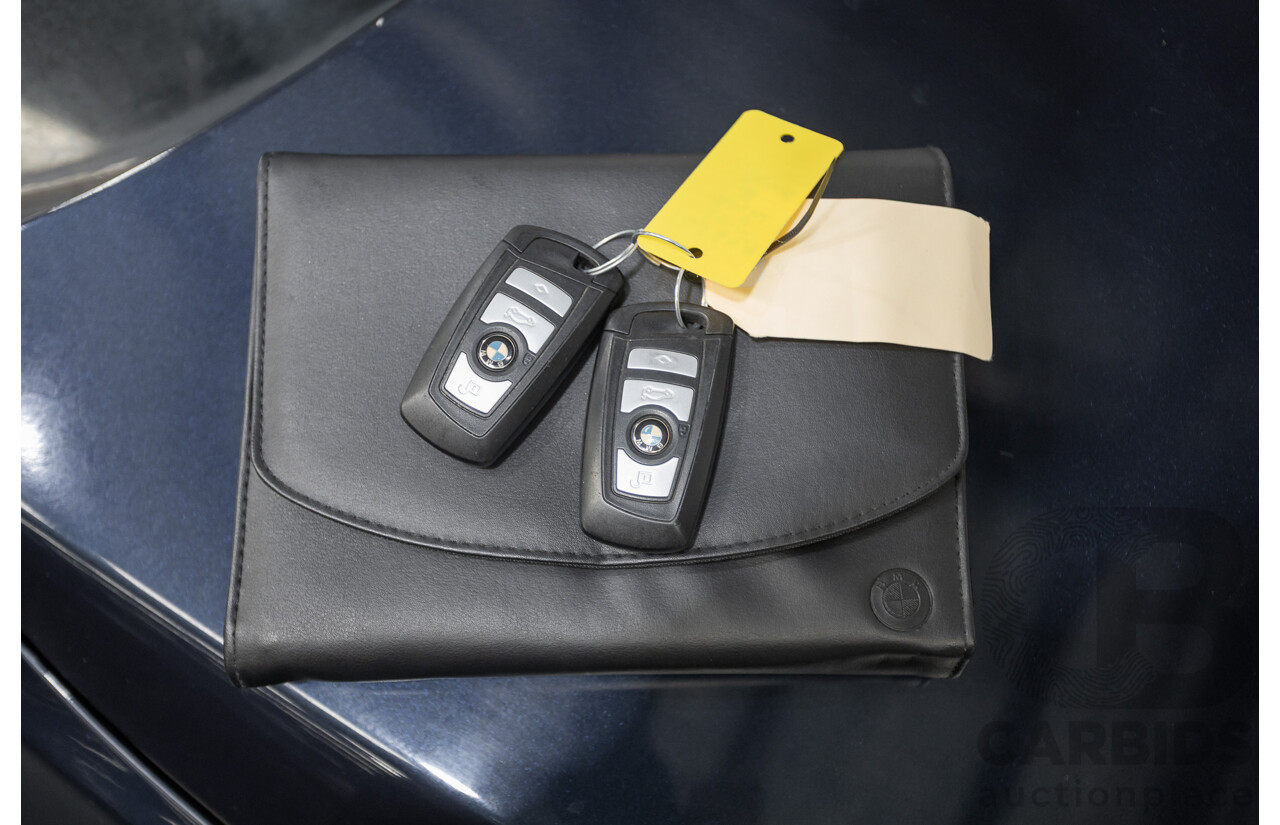 6/2015 BMW 535i M Sport F10 MY14 LCI 4D Sedan Blue Brillanteffekt Metallic Turbo 3.0L