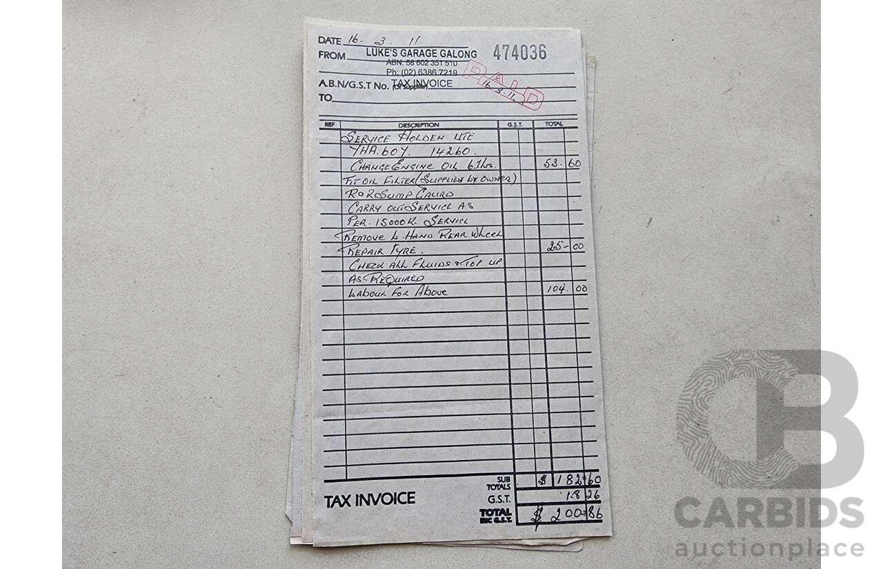 2/2010 Holden Commodore SV6 VE MY10 Utility Silver 3.6L