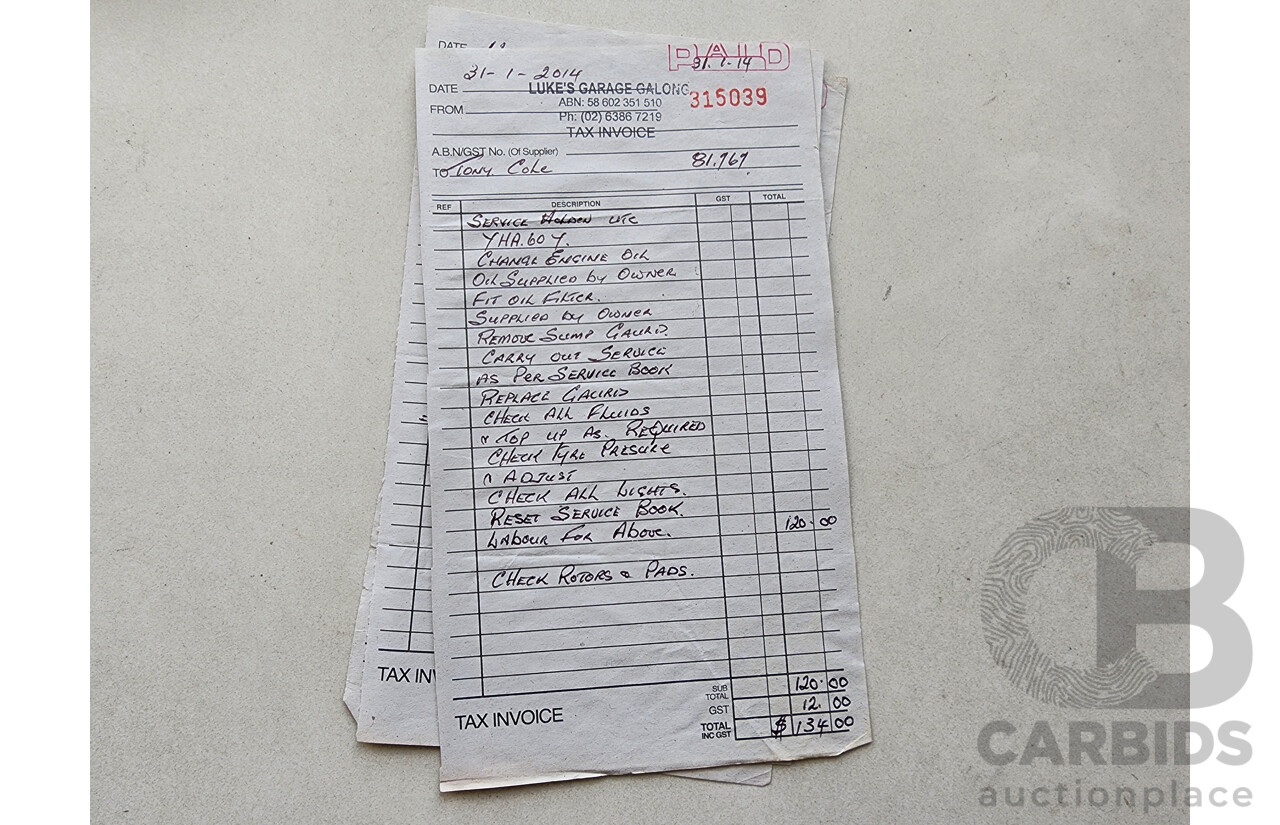 2/2010 Holden Commodore SV6 VE MY10 Utility Silver 3.6L