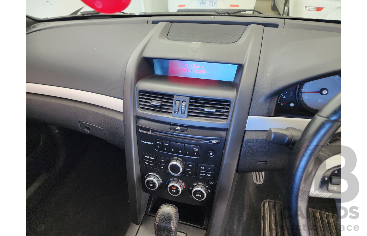 2/2010 Holden Commodore SV6 VE MY10 Utility Silver 3.6L