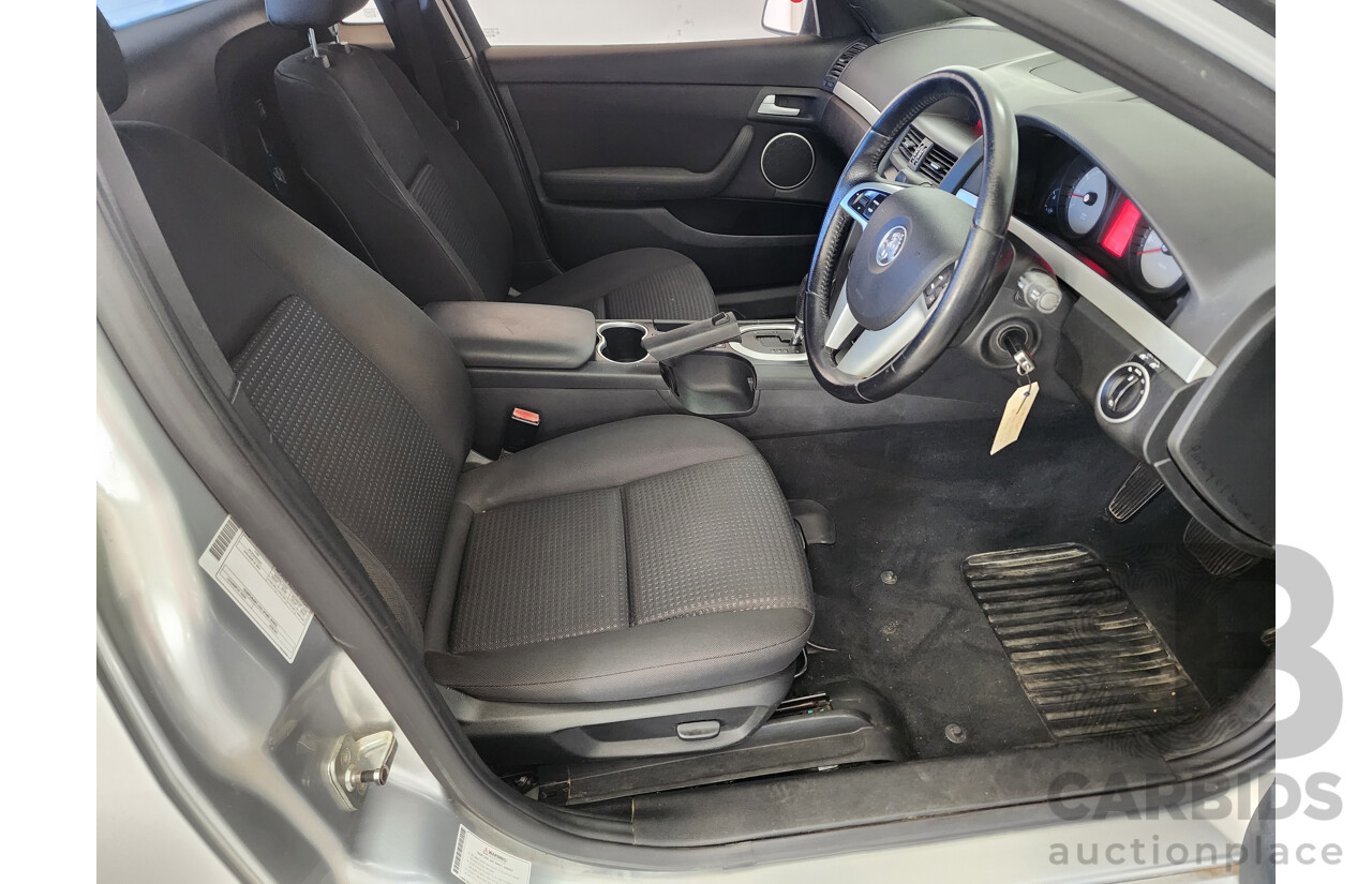 2/2010 Holden Commodore SV6 VE MY10 Utility Silver 3.6L