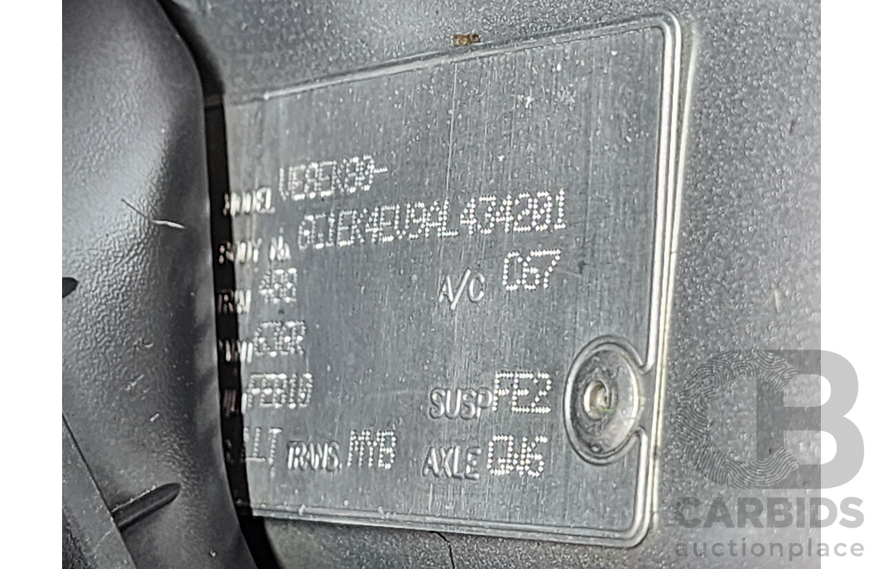 2/2010 Holden Commodore SV6 VE MY10 Utility Silver 3.6L