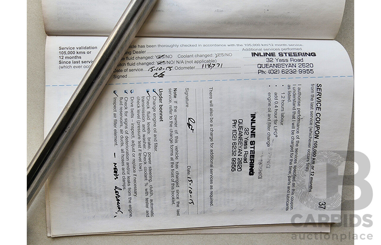 2/2010 Holden Commodore SV6 VE MY10 Utility Silver 3.6L