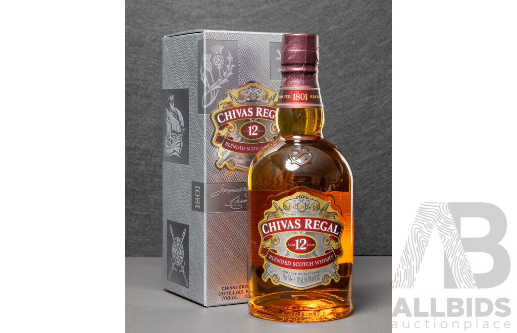 Chivas Regal Blended Scotch Whiskey in Gift Box