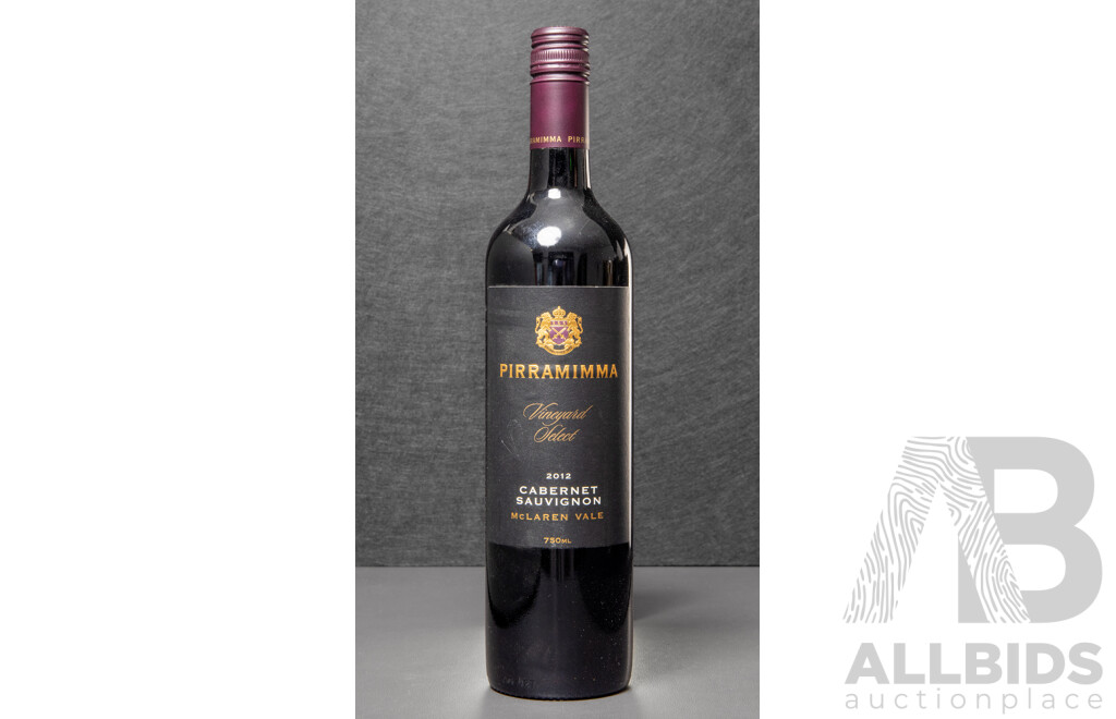 Pirramimma Vineyard Select Cabernet Sauvignon Vintage 2012