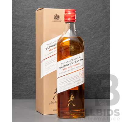 Johnnie Walker Blenders Batch Red Eye Finish Blended Scotch Whiskey in Gift Box