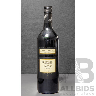 Draytons Family Wines Bin 555 Shiraz Vintage 2011