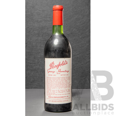 Penfolds Grange Hermitage Bin 95 Vintage 1980