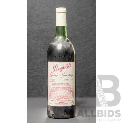 Penfolds Grange Hermitage Bin 95 Vintage 1972