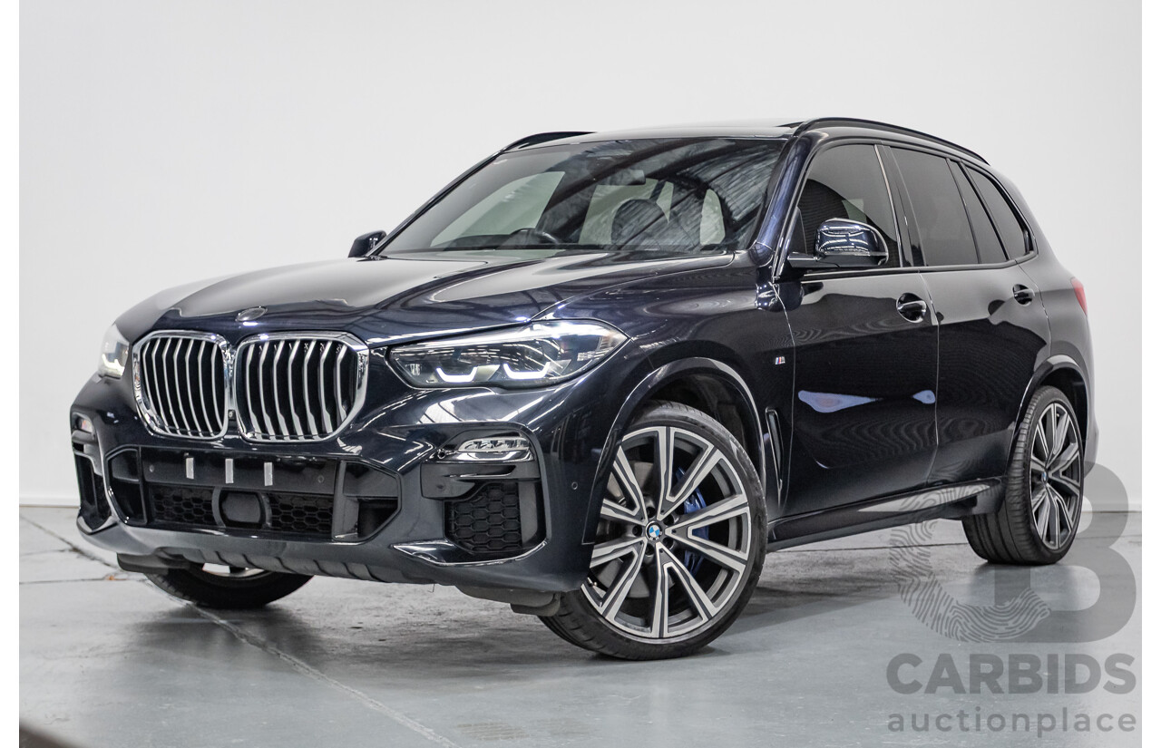 4/2019 BMW X5 xDrive 30d M Sport (AWD) G05 MY19 4D Wagon Carbon Black Metallic Turbo Diesel 3.0L