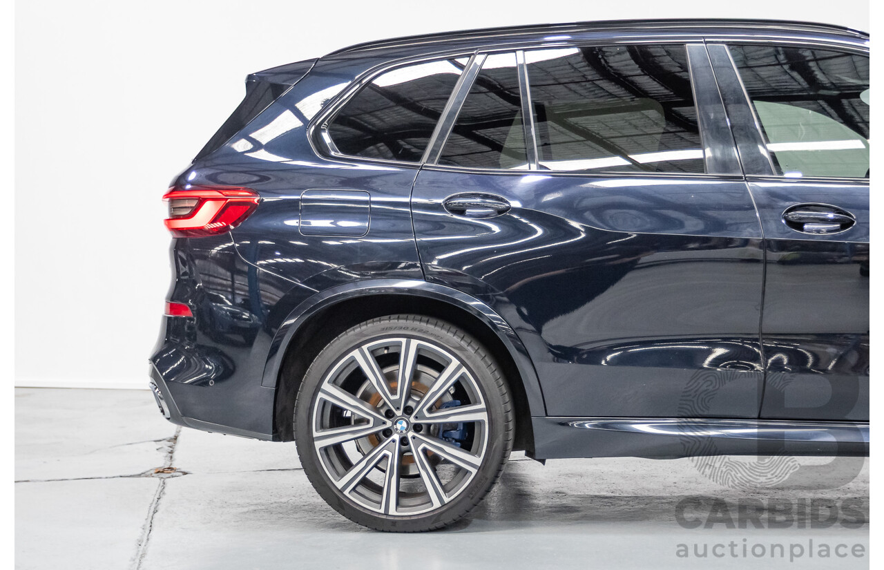 4/2019 BMW X5 xDrive 30d M Sport (AWD) G05 MY19 4D Wagon Carbon Black Metallic Turbo Diesel 3.0L