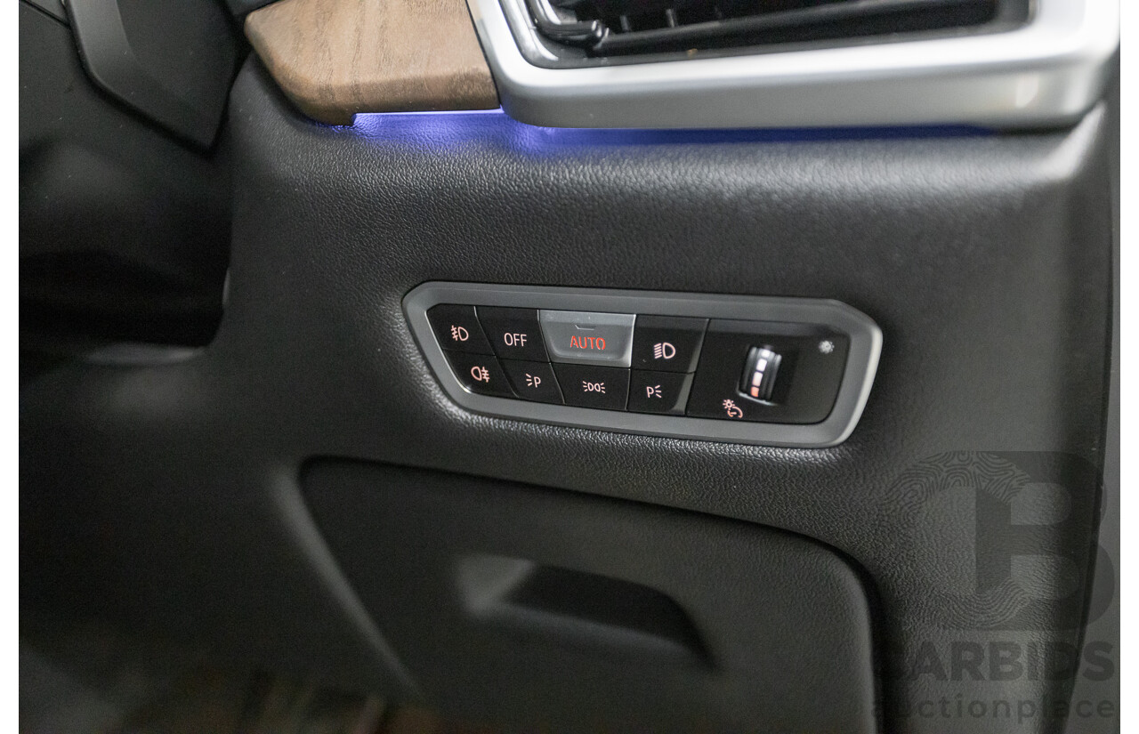 4/2019 BMW X5 xDrive 30d M Sport (AWD) G05 MY19 4D Wagon Carbon Black Metallic Turbo Diesel 3.0L