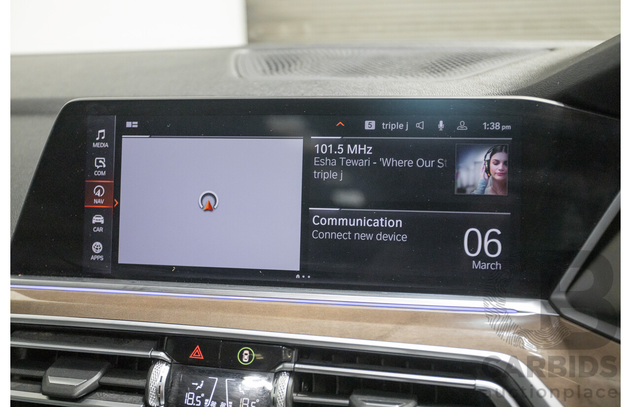 4/2019 BMW X5 xDrive 30d M Sport (AWD) G05 MY19 4D Wagon Carbon Black Metallic Turbo Diesel 3.0L