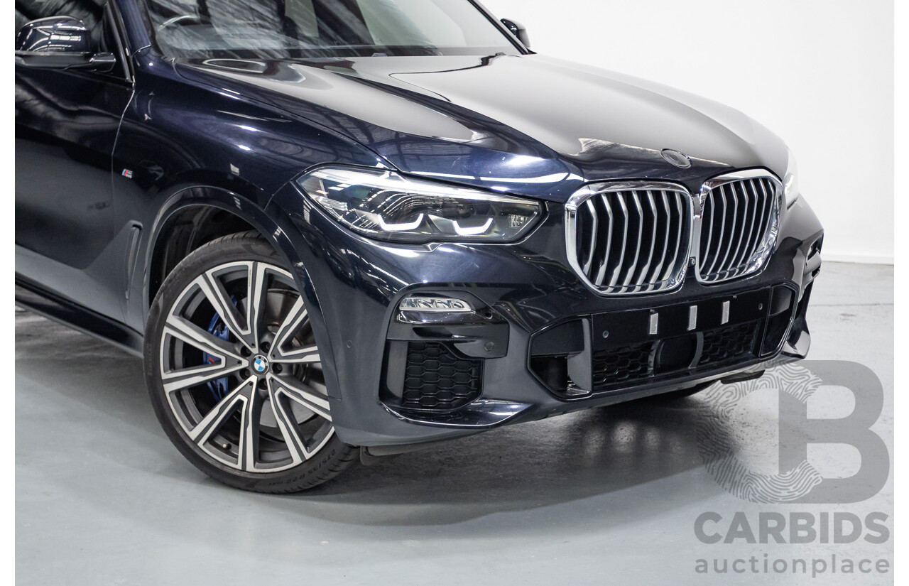 4/2019 BMW X5 xDrive 30d M Sport (AWD) G05 MY19 4D Wagon Carbon Black Metallic Turbo Diesel 3.0L