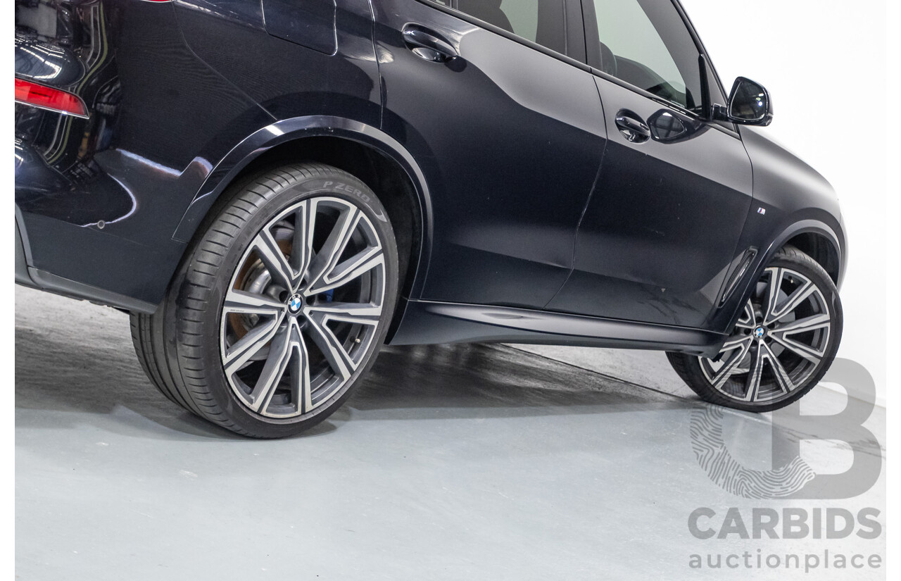 4/2019 BMW X5 xDrive 30d M Sport (AWD) G05 MY19 4D Wagon Carbon Black Metallic Turbo Diesel 3.0L