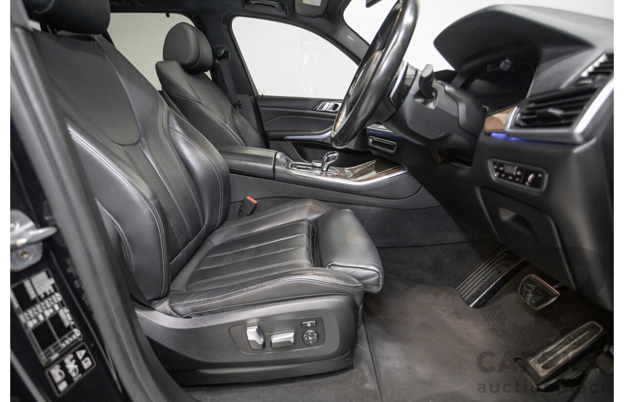 4/2019 BMW X5 xDrive 30d M Sport (AWD) G05 MY19 4D Wagon Carbon Black Metallic Turbo Diesel 3.0L