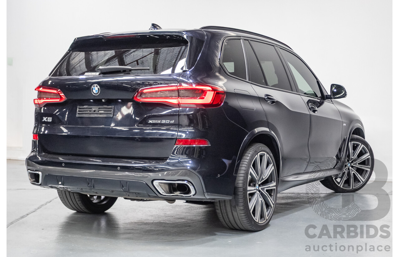 4/2019 BMW X5 xDrive 30d M Sport (AWD) G05 MY19 4D Wagon Carbon Black Metallic Turbo Diesel 3.0L