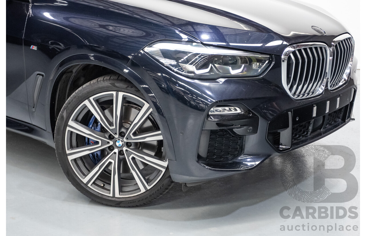 4/2019 BMW X5 xDrive 30d M Sport (AWD) G05 MY19 4D Wagon Carbon Black Metallic Turbo Diesel 3.0L