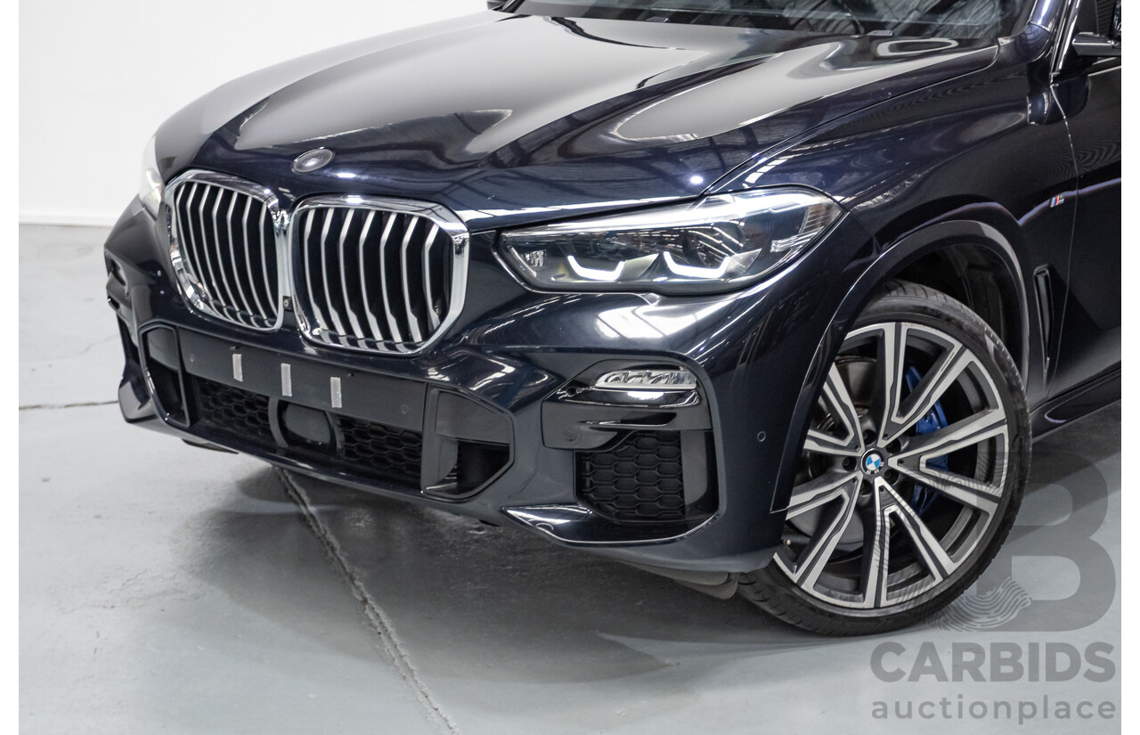 4/2019 BMW X5 xDrive 30d M Sport (AWD) G05 MY19 4D Wagon Carbon Black Metallic Turbo Diesel 3.0L