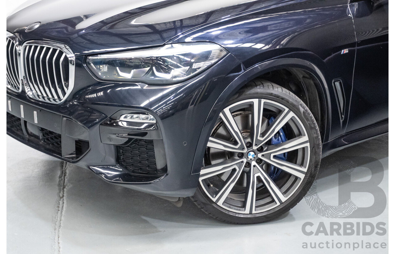 4/2019 BMW X5 xDrive 30d M Sport (AWD) G05 MY19 4D Wagon Carbon Black Metallic Turbo Diesel 3.0L