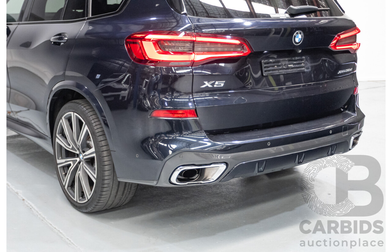 4/2019 BMW X5 xDrive 30d M Sport (AWD) G05 MY19 4D Wagon Carbon Black Metallic Turbo Diesel 3.0L