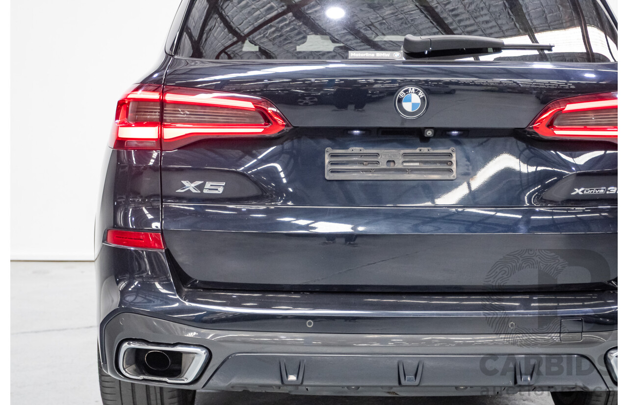 4/2019 BMW X5 xDrive 30d M Sport (AWD) G05 MY19 4D Wagon Carbon Black Metallic Turbo Diesel 3.0L