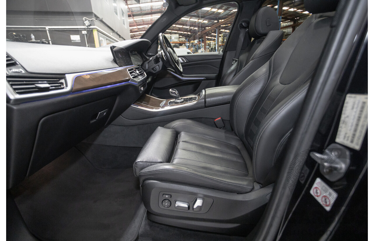 4/2019 BMW X5 xDrive 30d M Sport (AWD) G05 MY19 4D Wagon Carbon Black Metallic Turbo Diesel 3.0L