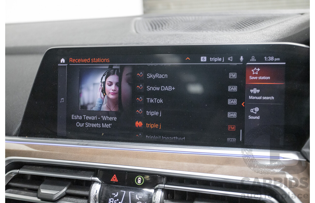 4/2019 BMW X5 xDrive 30d M Sport (AWD) G05 MY19 4D Wagon Carbon Black Metallic Turbo Diesel 3.0L