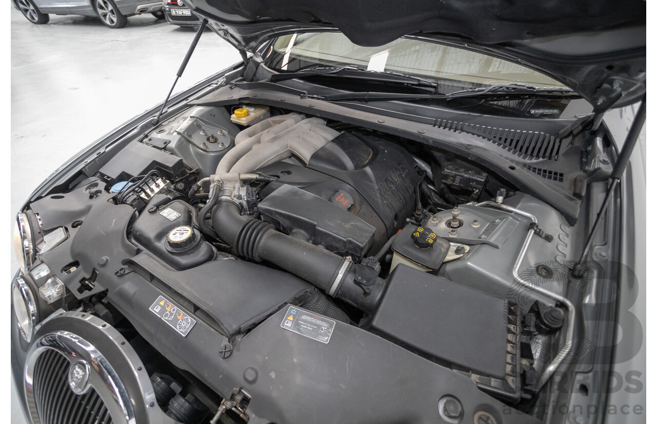 11/2003 Jaguar S Type V6 Luxury 4D Sedan Quartz Grey Metallic V6 3.0L