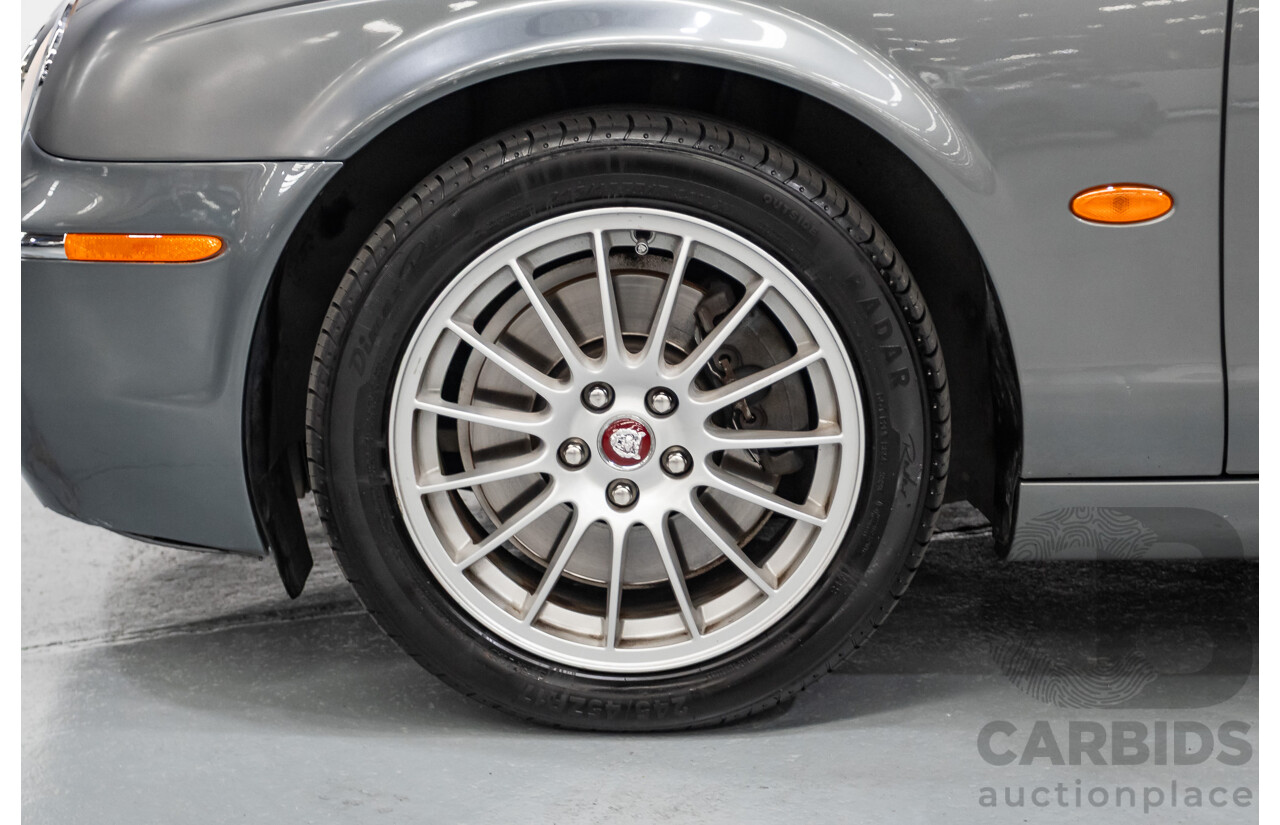 11/2003 Jaguar S Type V6 Luxury 4D Sedan Quartz Grey Metallic V6 3.0L