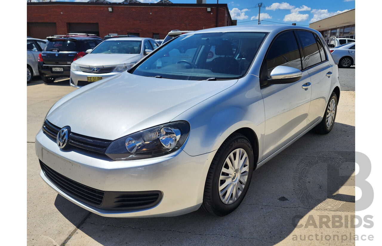 5/2012 Volkswagen Golf 77 TSI 1K MY12 5d Hatchback Silver 1.2L