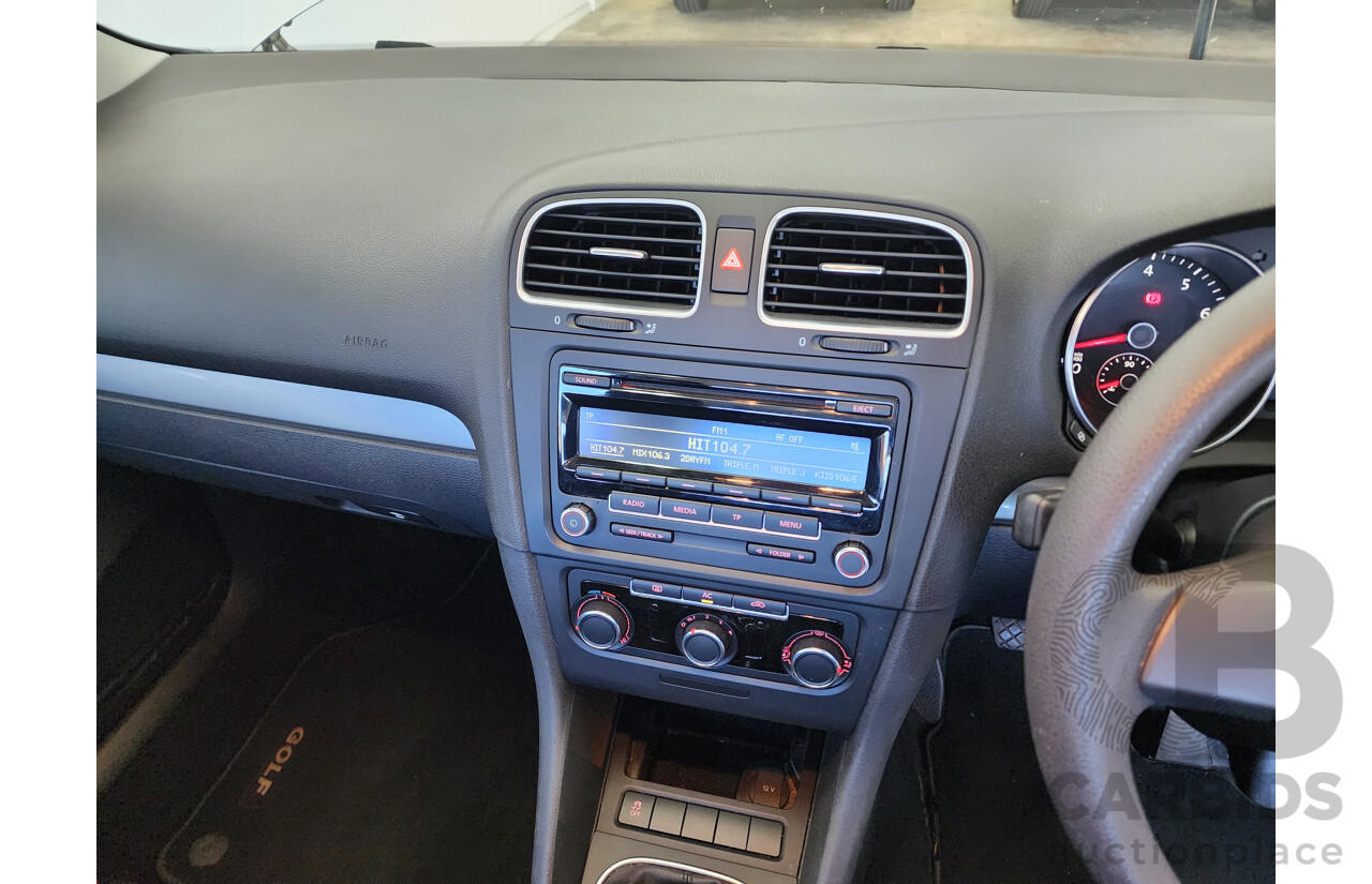 5/2012 Volkswagen Golf 77 TSI 1K MY12 5d Hatchback Silver 1.2L