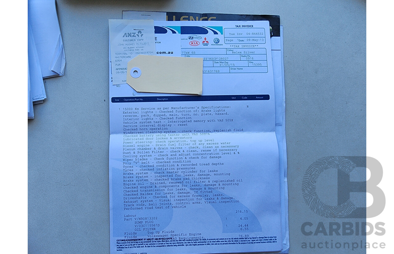 5/2012 Volkswagen Golf 77 TSI 1K MY12 5d Hatchback Silver 1.2L