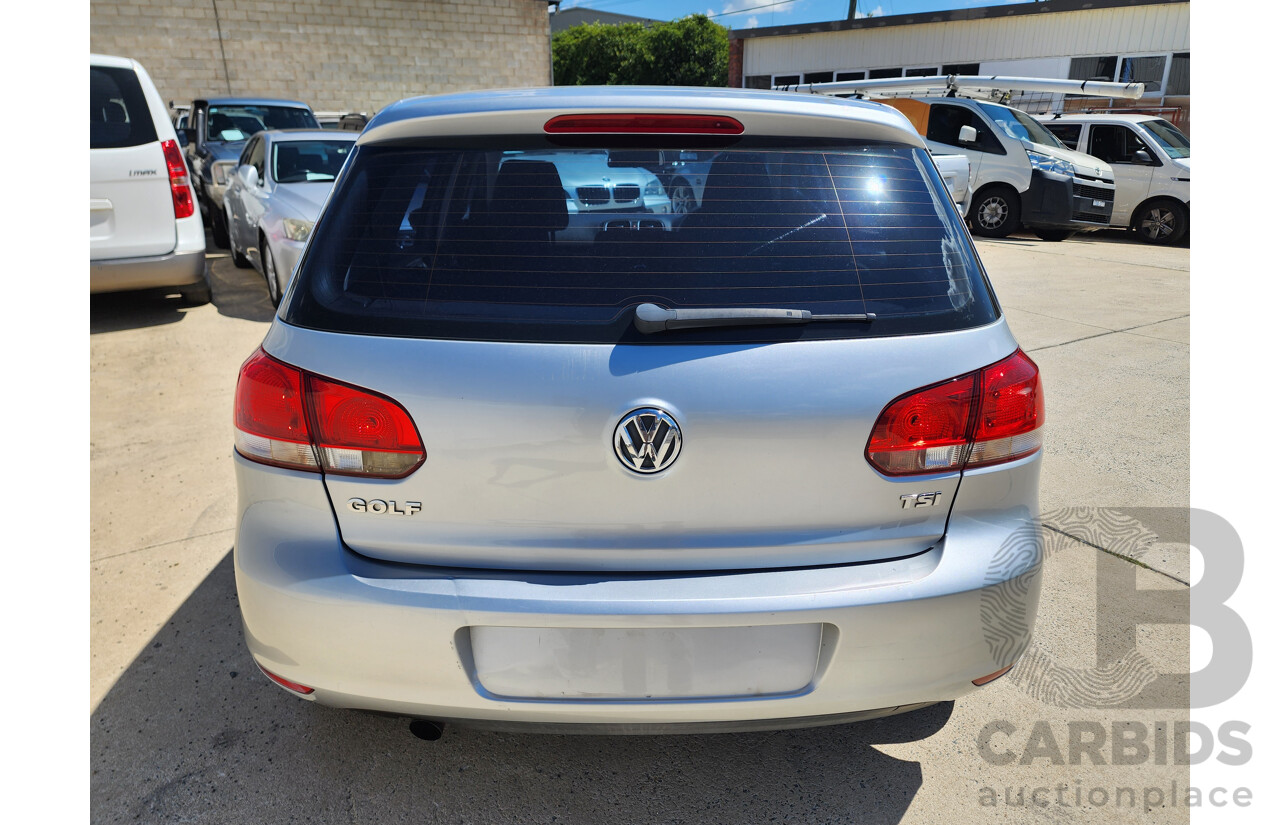 5/2012 Volkswagen Golf 77 TSI 1K MY12 5d Hatchback Silver 1.2L