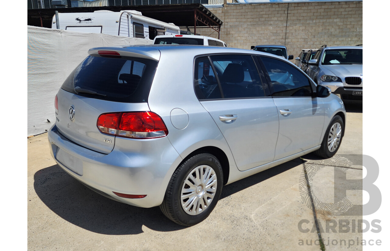 5/2012 Volkswagen Golf 77 TSI 1K MY12 5d Hatchback Silver 1.2L