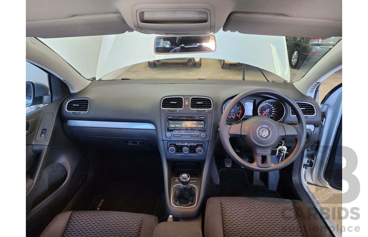 5/2012 Volkswagen Golf 77 TSI 1K MY12 5d Hatchback Silver 1.2L
