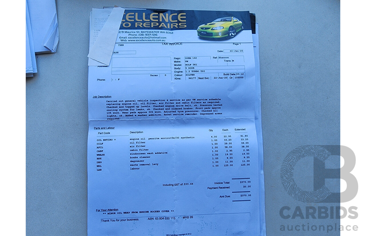 5/2012 Volkswagen Golf 77 TSI 1K MY12 5d Hatchback Silver 1.2L