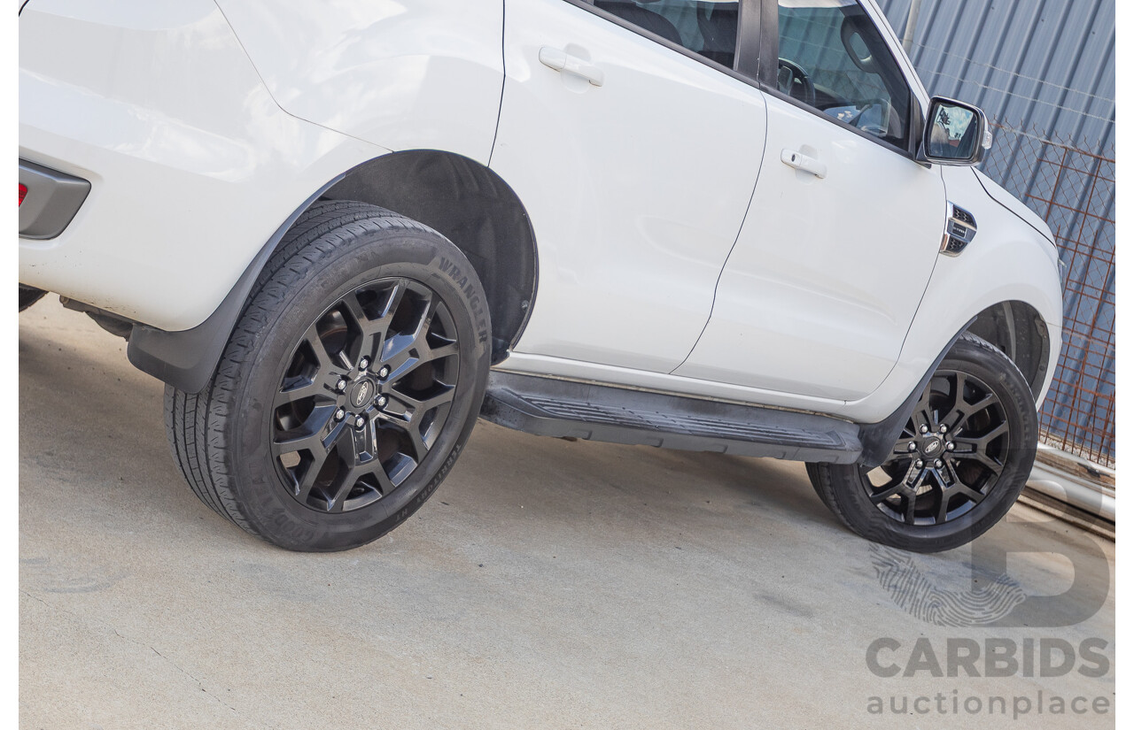 08/2018 Ford Everest Trend  UA II MY19 4D Wagon White Twin Turbo Diesel 2.0L - 7 Seats
