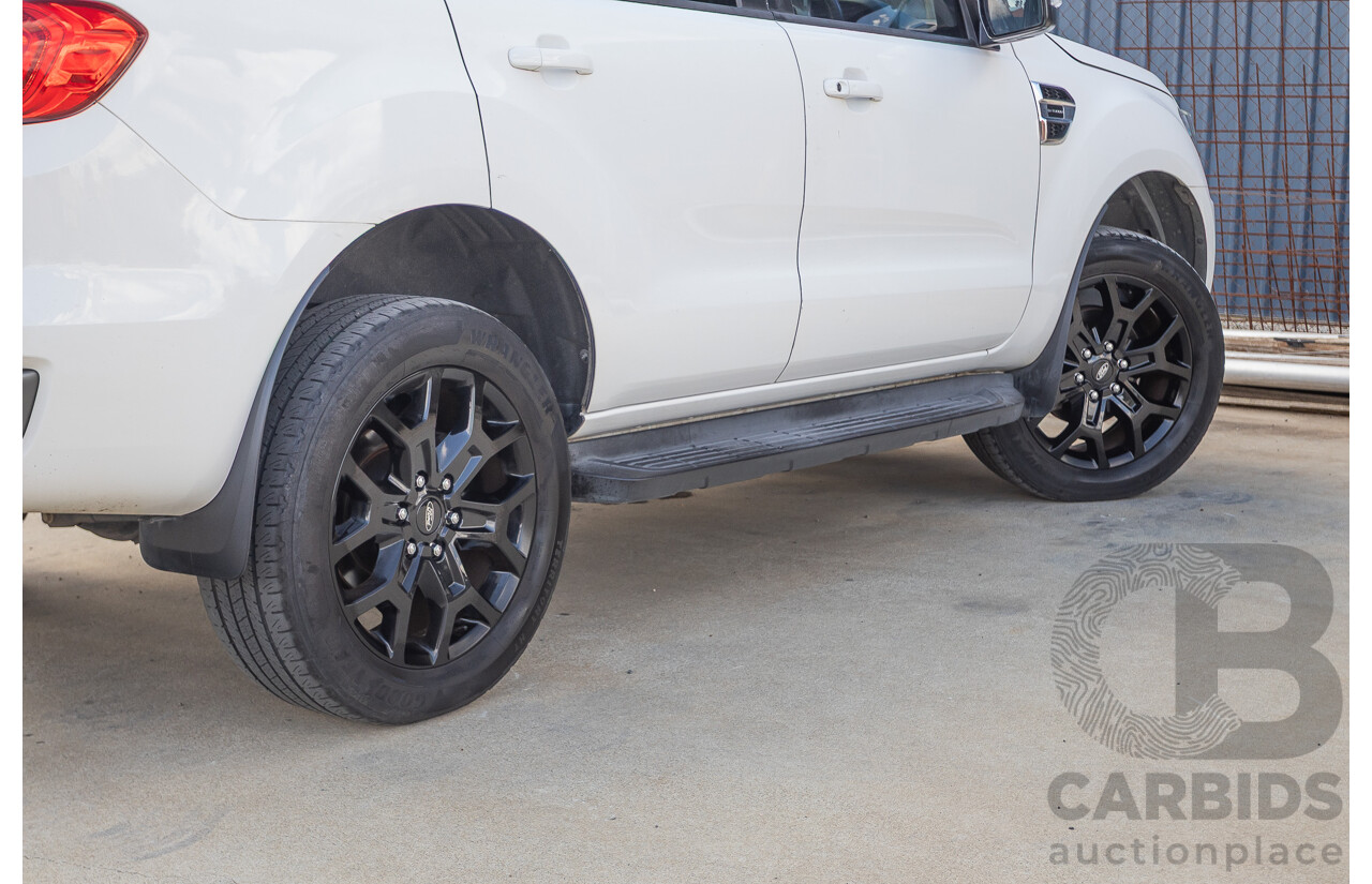 08/2018 Ford Everest Trend  UA II MY19 4D Wagon White Twin Turbo Diesel 2.0L - 7 Seats