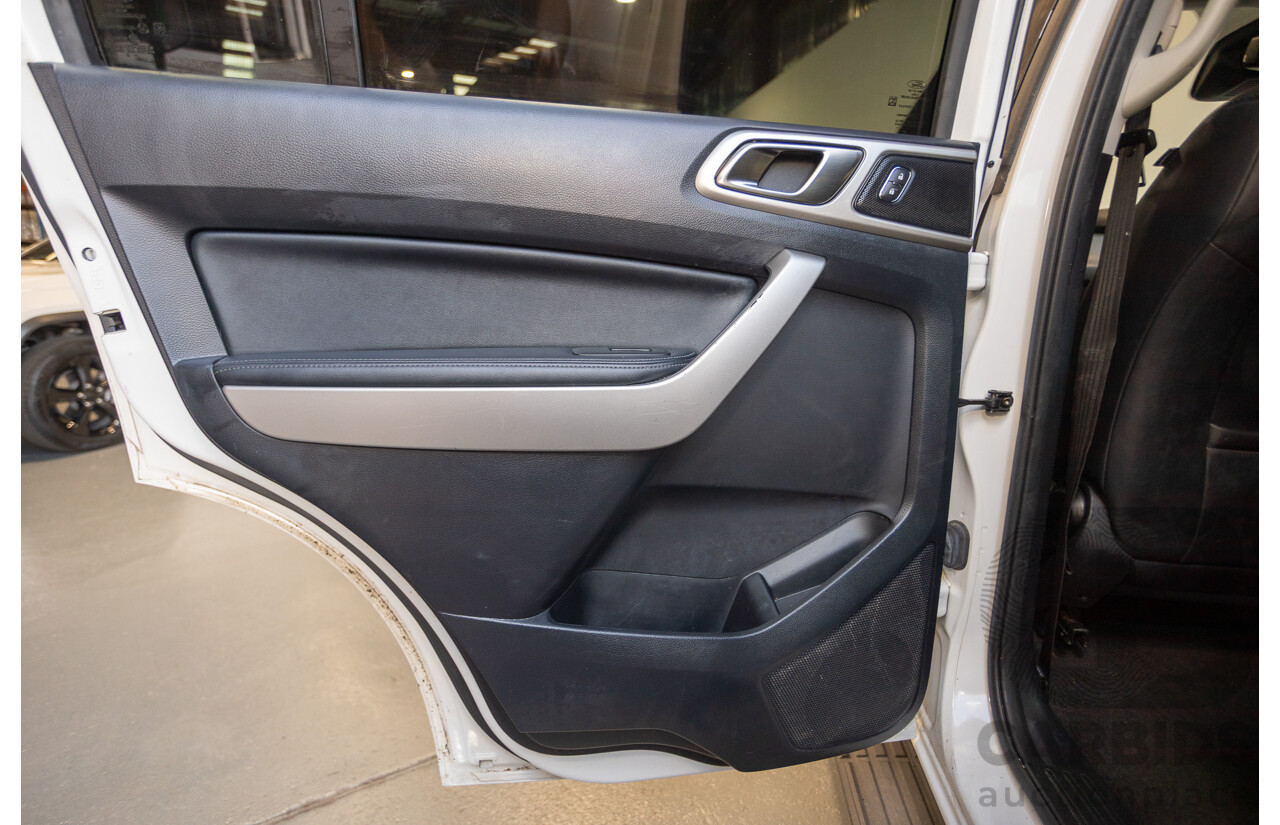 08/2018 Ford Everest Trend  UA II MY19 4D Wagon White Twin Turbo Diesel 2.0L - 7 Seats