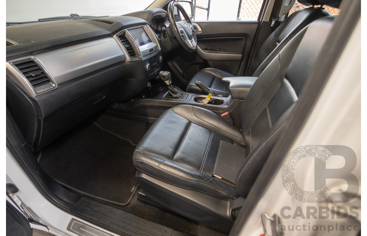 08/2018 Ford Everest Trend  UA II MY19 4D Wagon White Twin Turbo Diesel 2.0L - 7 Seats