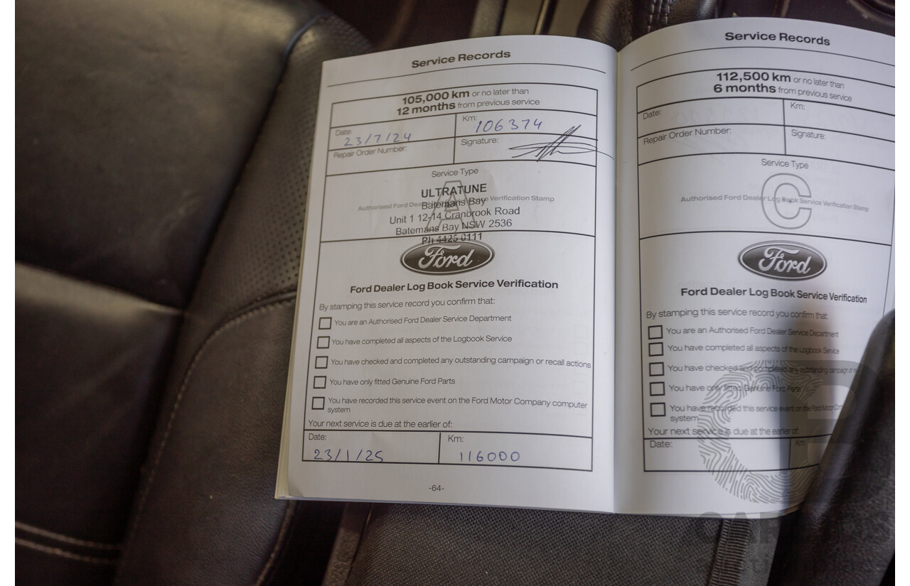 08/2018 Ford Everest Trend  UA II MY19 4D Wagon White Twin Turbo Diesel 2.0L - 7 Seats