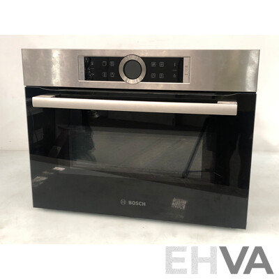 Bosch Series 8 Built in Compact Oven with 900 Watt Microwave Function