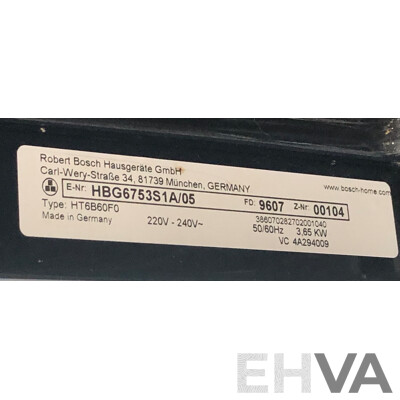 Bosch 60cm Series 8 Pyrolytic Electric Built-In Oven