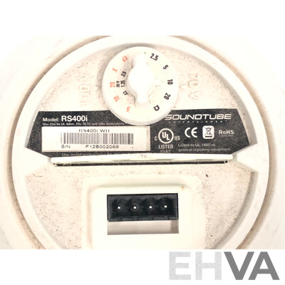 Soundtube RS400i Open Ceiling 4 Inch Hanging Pendant Speakers - Lot of 19