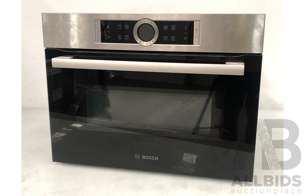 Bosch Series 8 Built in Compact Oven with 900 Watt Microwave Function