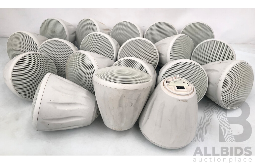 Soundtube RS400i Open Ceiling 4 Inch Hanging Pendant Speakers - Lot of 19